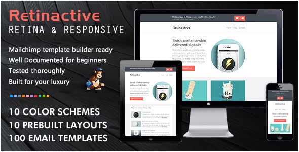 Mailchimp Mobile Email Templates 40 Cool Email Newsletter Templates