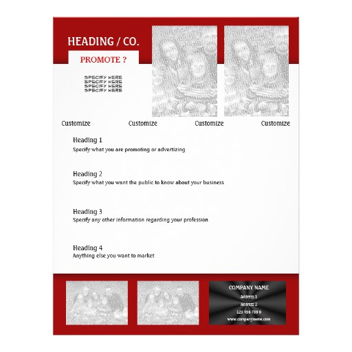 Make Your Own Flyer Template Flyer Template Create Your Own 8 5 Quot X11 Quot Zazzle