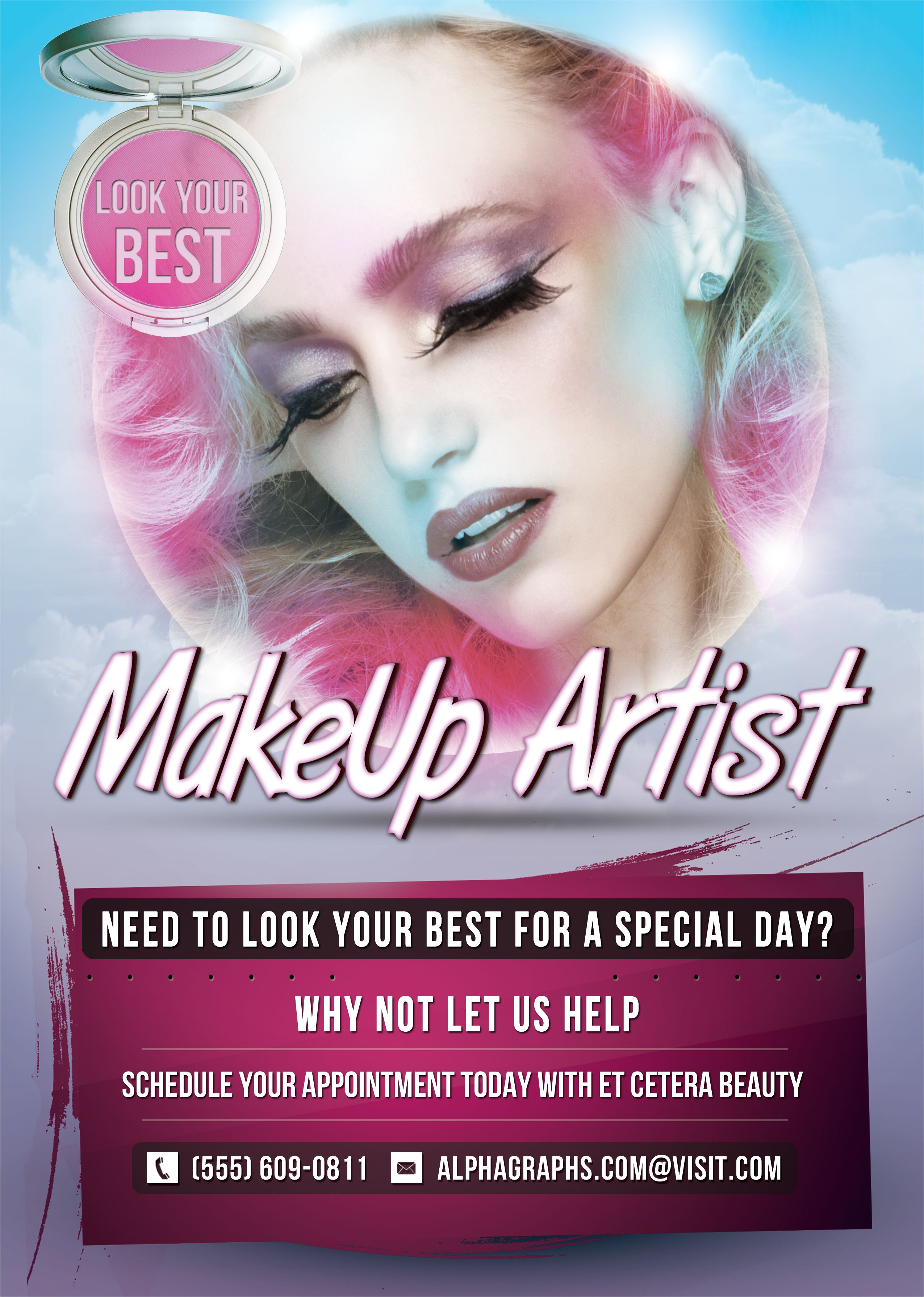 Makeup Artist Flyer Template Free Pin by Alpha Graphs On Flyers Makeup Poster Flyer