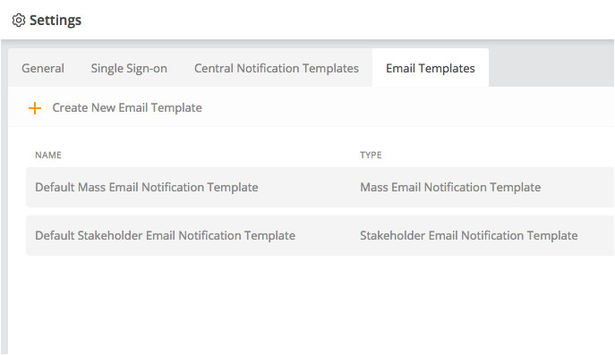 email templates for mass notifications