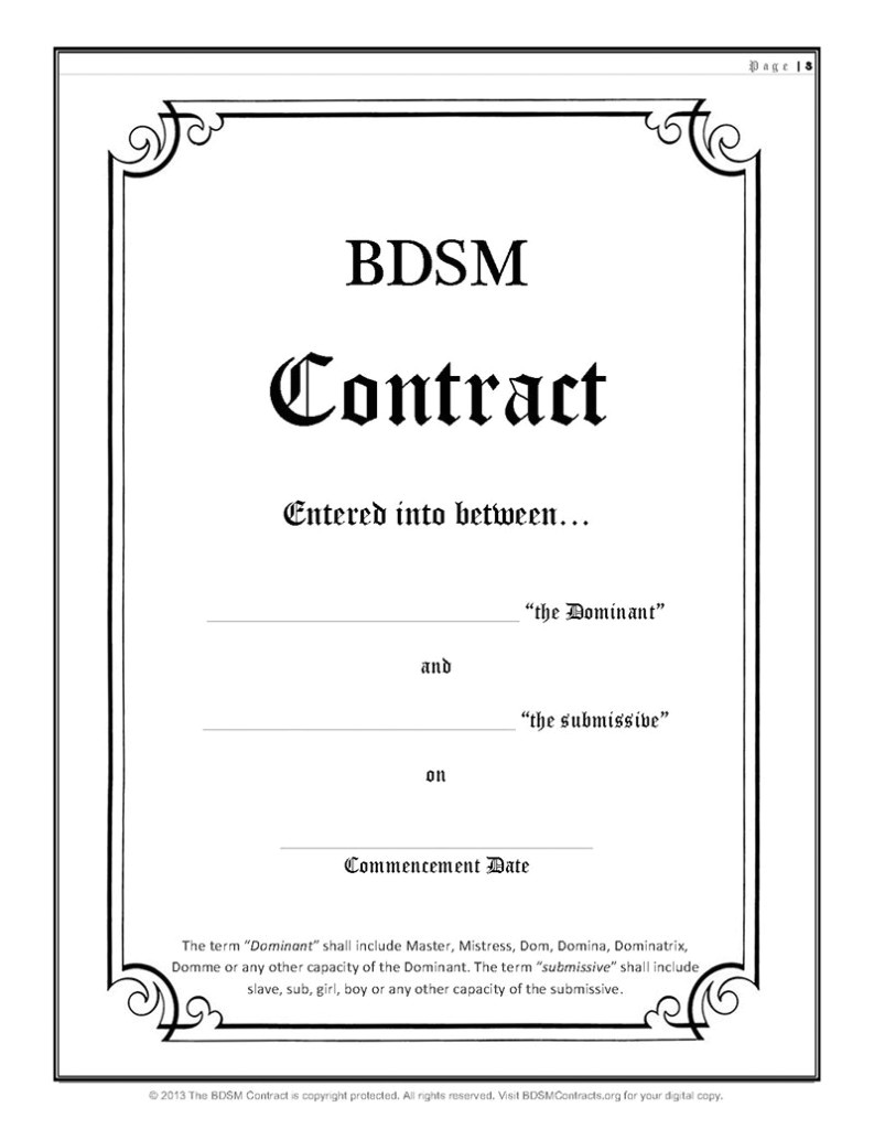 gay contract