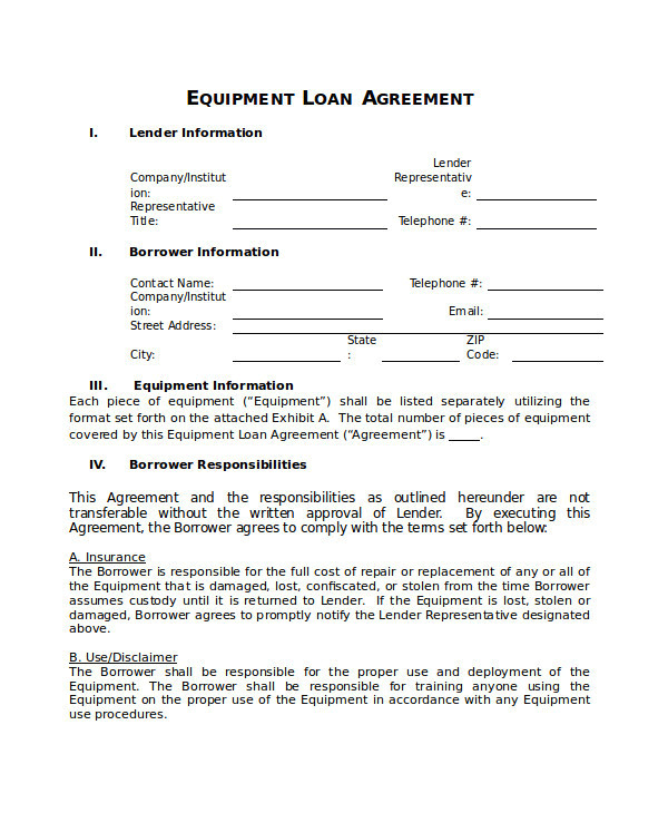 medical equipment maintenance contract template