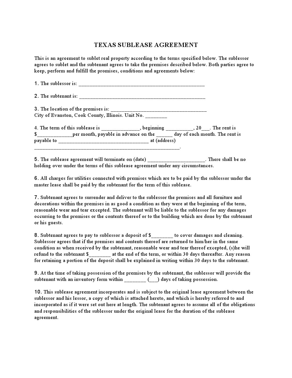 30 basic editable rental agreement form templates