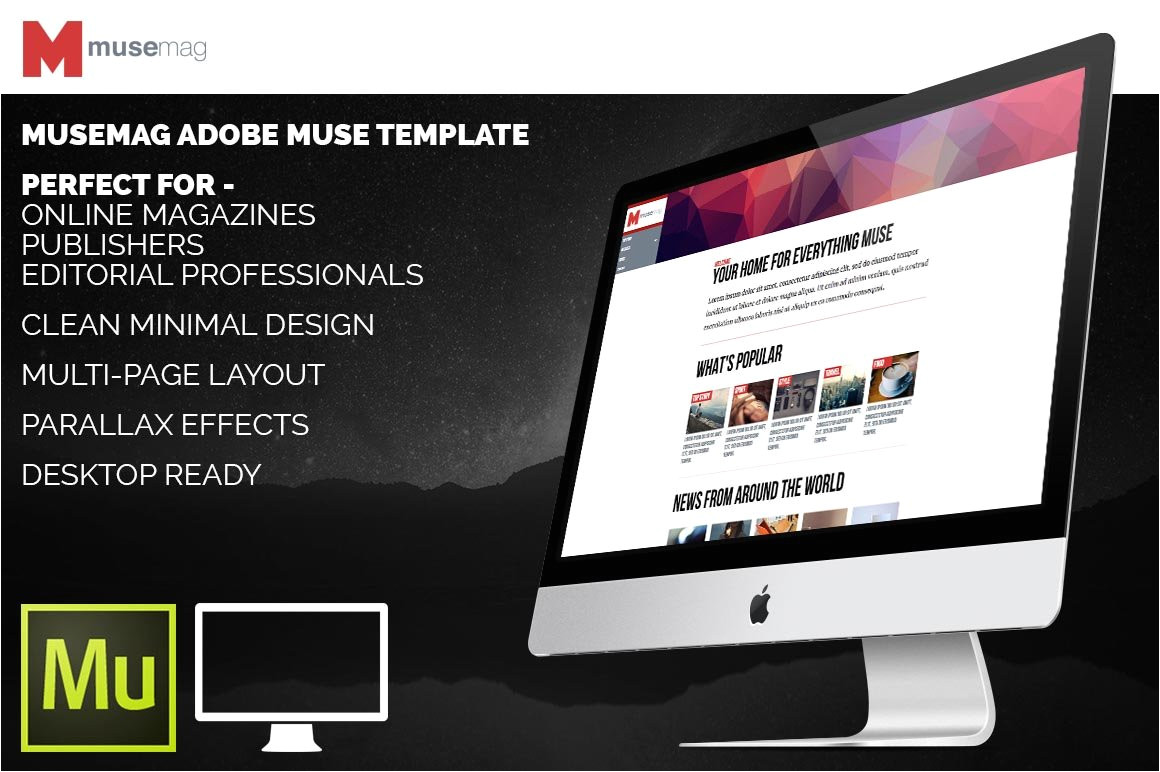 298110 musemag adobe muse template