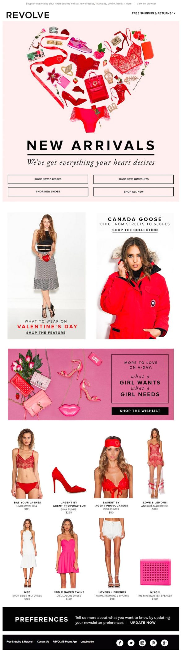 New Arrivals Email Template 22 Charming Valentine 39 S Day Email Templates Mailbakery