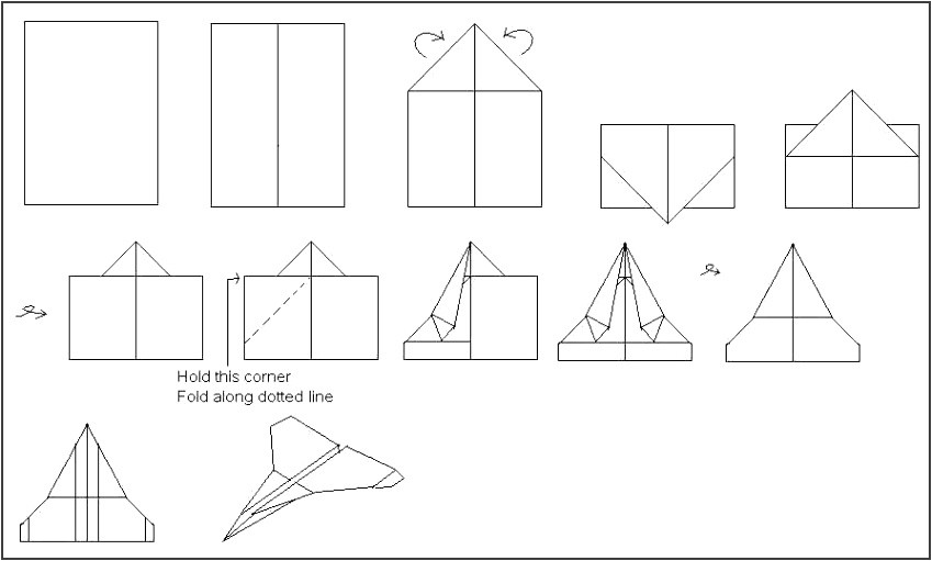paper airplanes templates