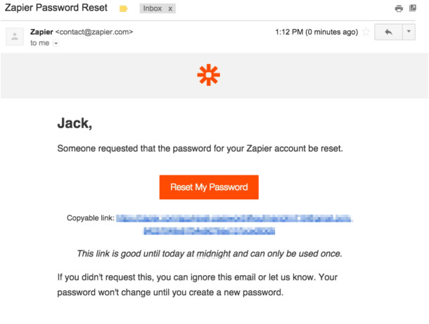 password reset templates best practices