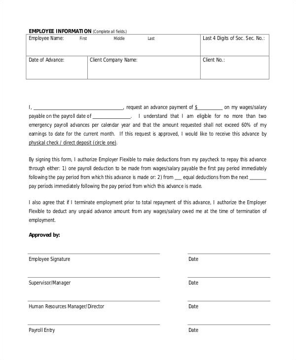 payment contract template