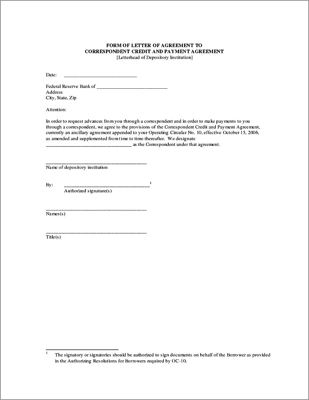 personal loan repayment letter template