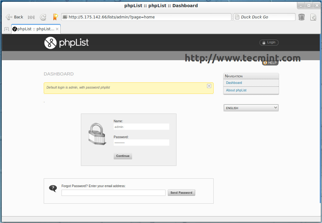 phplist open source email newsletter manager mass mailing application for linux