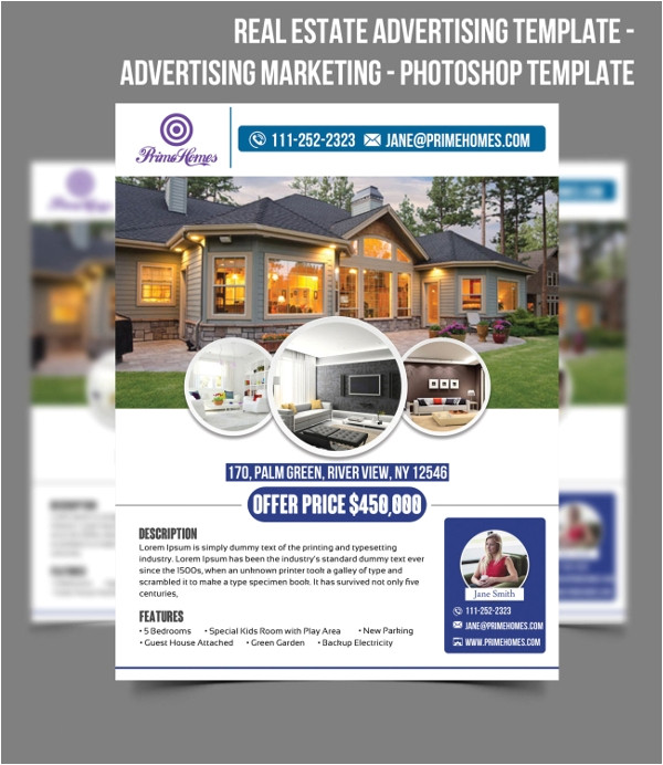 advertising flyer template