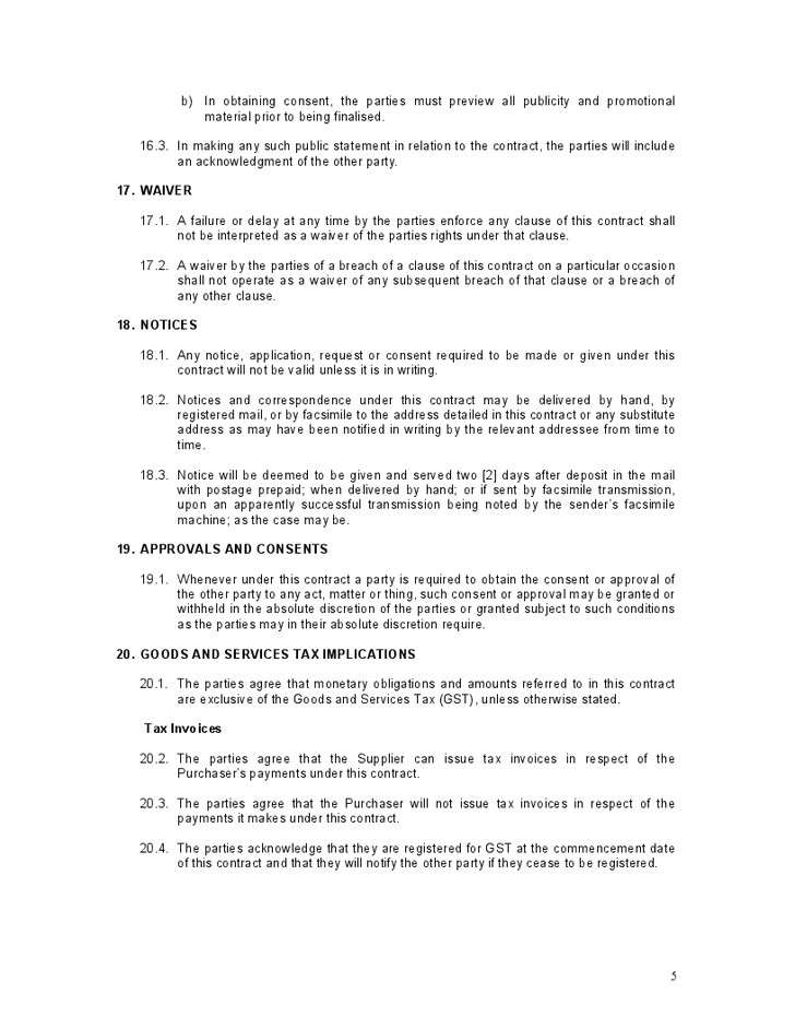 Public Relations Contract Template Freelance Public Relations Contract Template Download