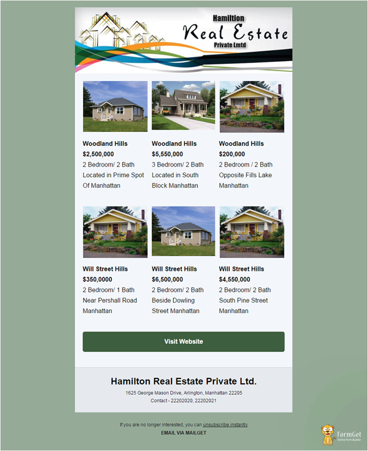 real estate email templates