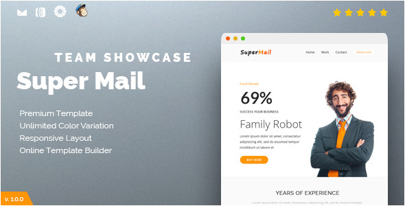 responsive email online template 28