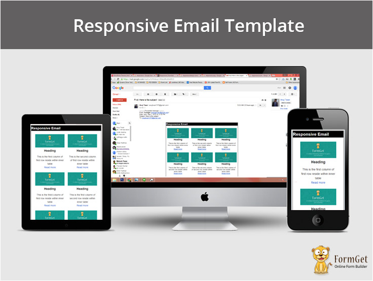 Responsive Email Template Tutorial How to Design Responsive Email Template formget