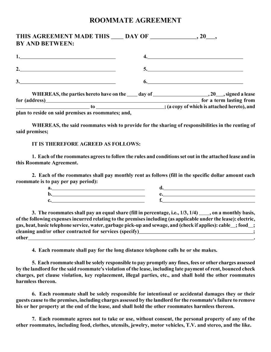room and board agreement form ssi last 40 free roommate agreement templates amp forms word pdf gu z92978