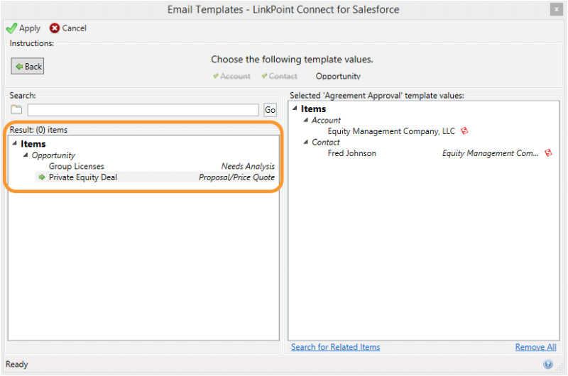 using salesforce email templates outlook salesforce
