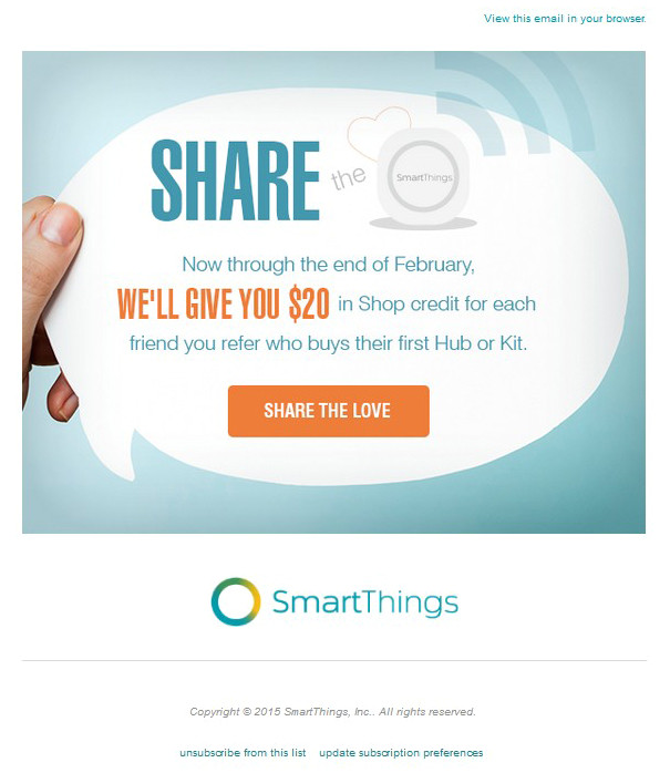 email blast examples