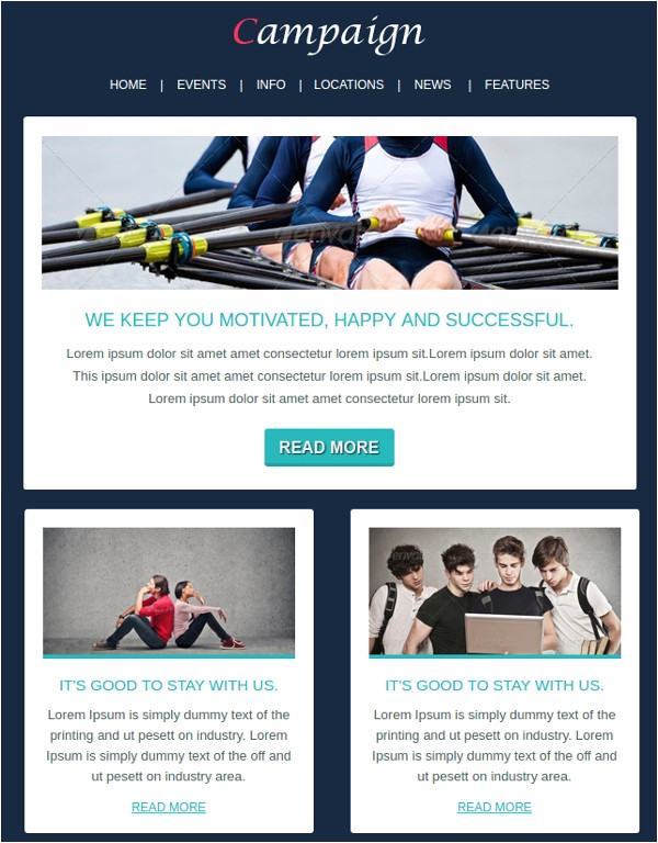 marketing email template