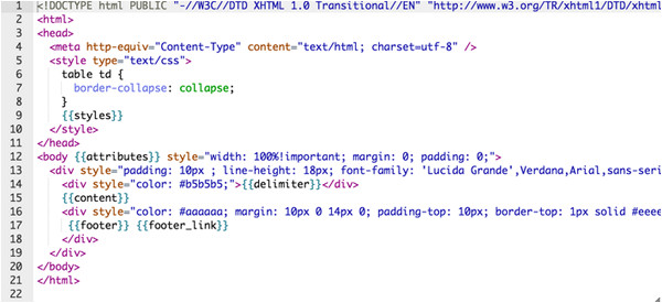Sample Email Template HTML Code Customizing Templates for Your Email Notifications