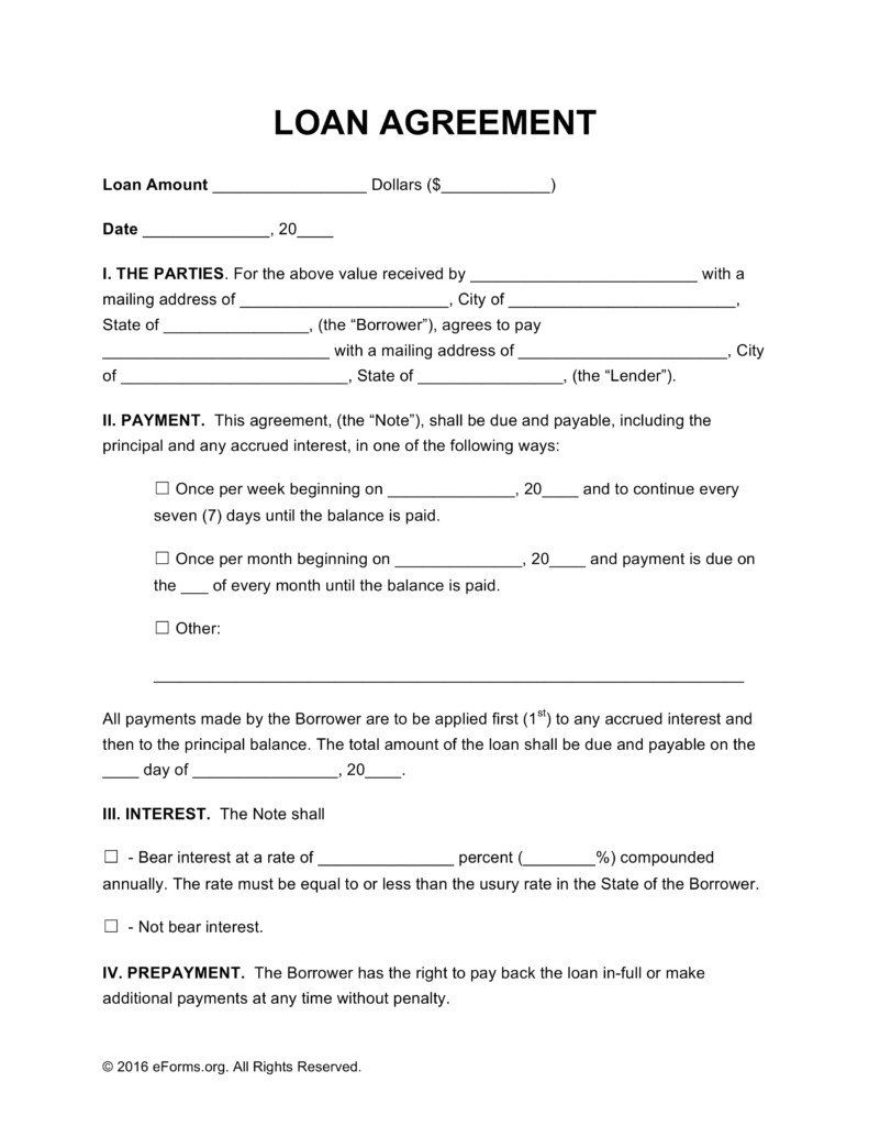 21951 llc member loan agreement template