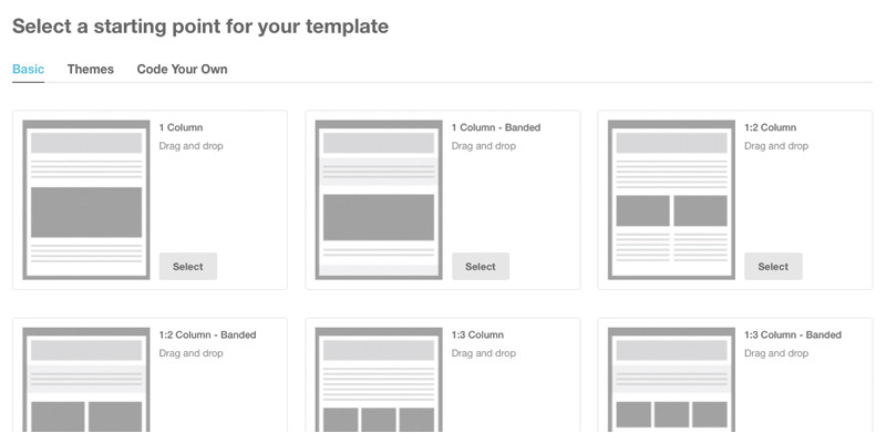 tutorial for creating a custom email template in mailchimp