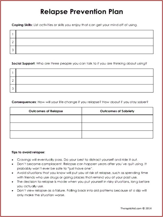sobriety contract template