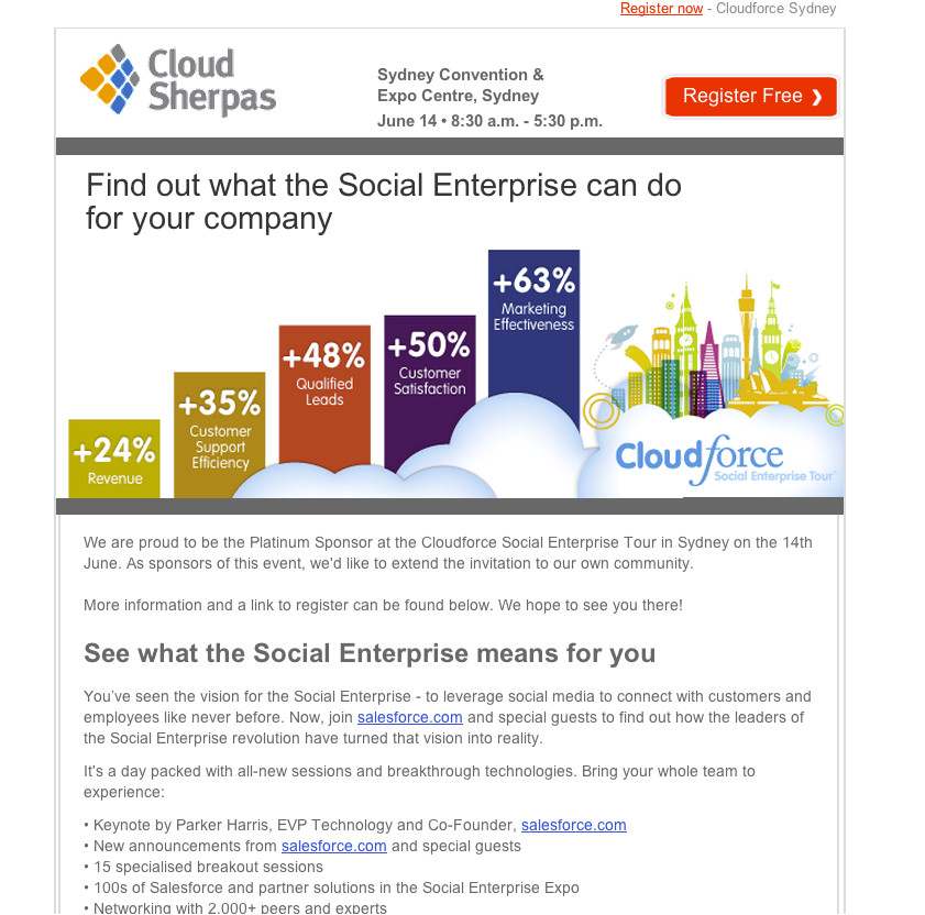 7 examples successful email templates case study