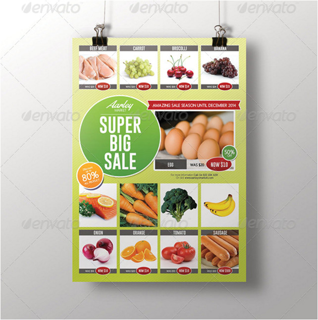 supermarket flyer designs templates psd ai indesign