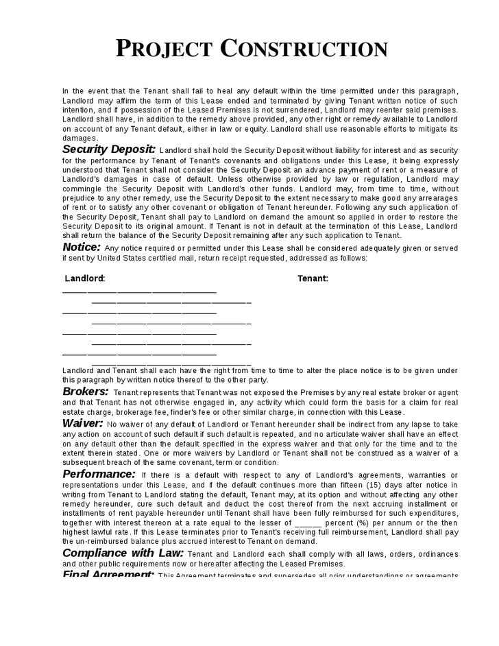 T&m Contract Template 17 Best Ideas About Construction Contract On Pinterest