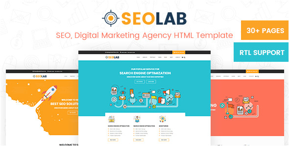 seolab seo digital marketing agency html template