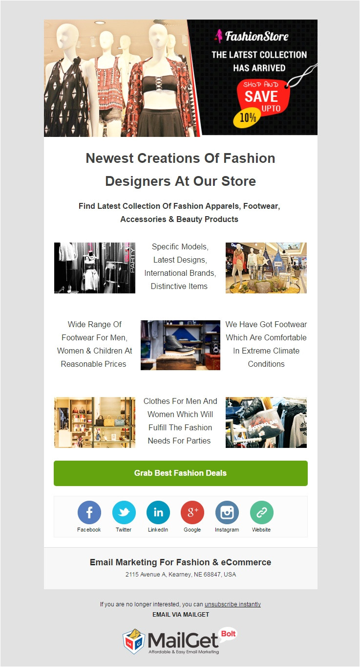 best ecommerce email templates