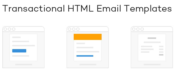 transactional html email templates