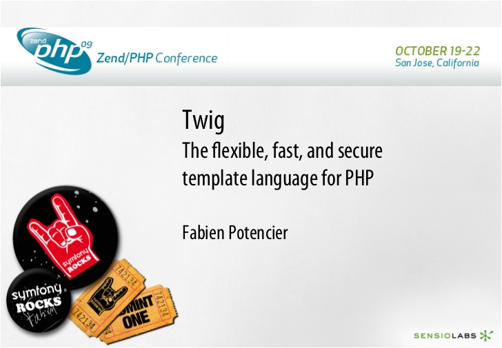 twig the flexible fast and securetemplate language for php
