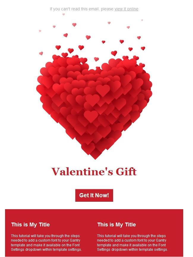 Valentine Email Templates 10 9 Free Valentine 39 S Day Email Templates