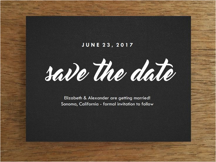 save the date email template