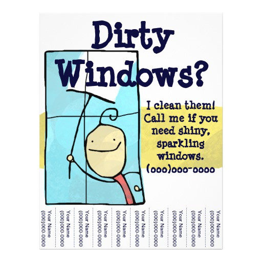 window cleaning flyer 244458070709100105