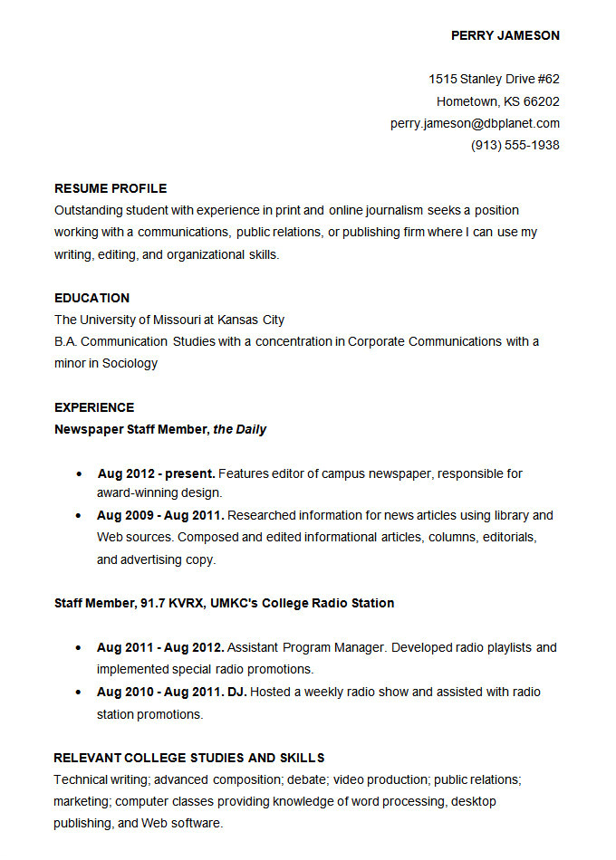 accounting resume templates