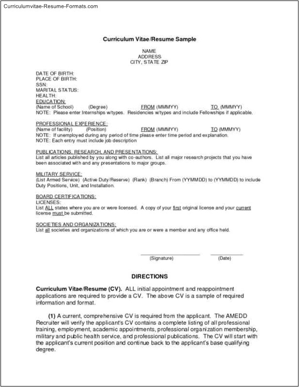 basic resume template for first job