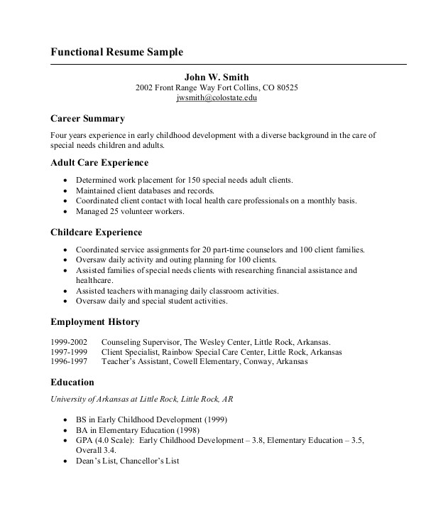 basic resume