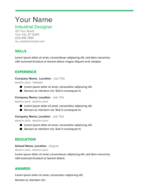 the 17 best resume templates