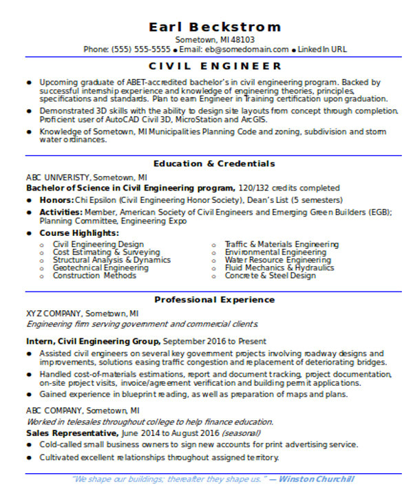 fresher resume template in word