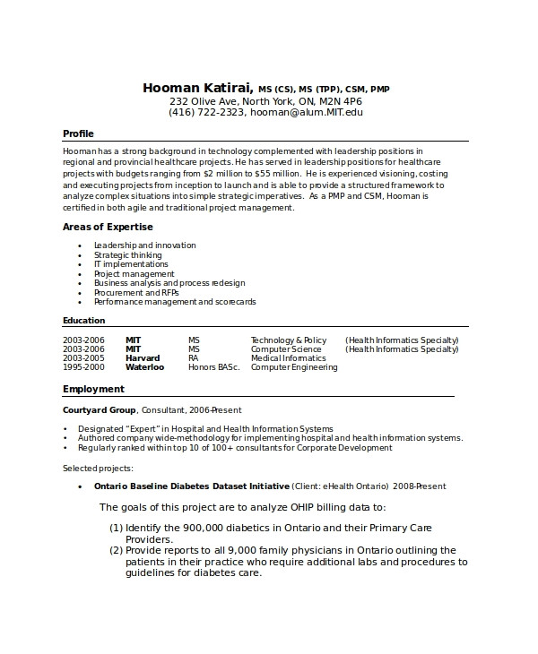 computer science resume