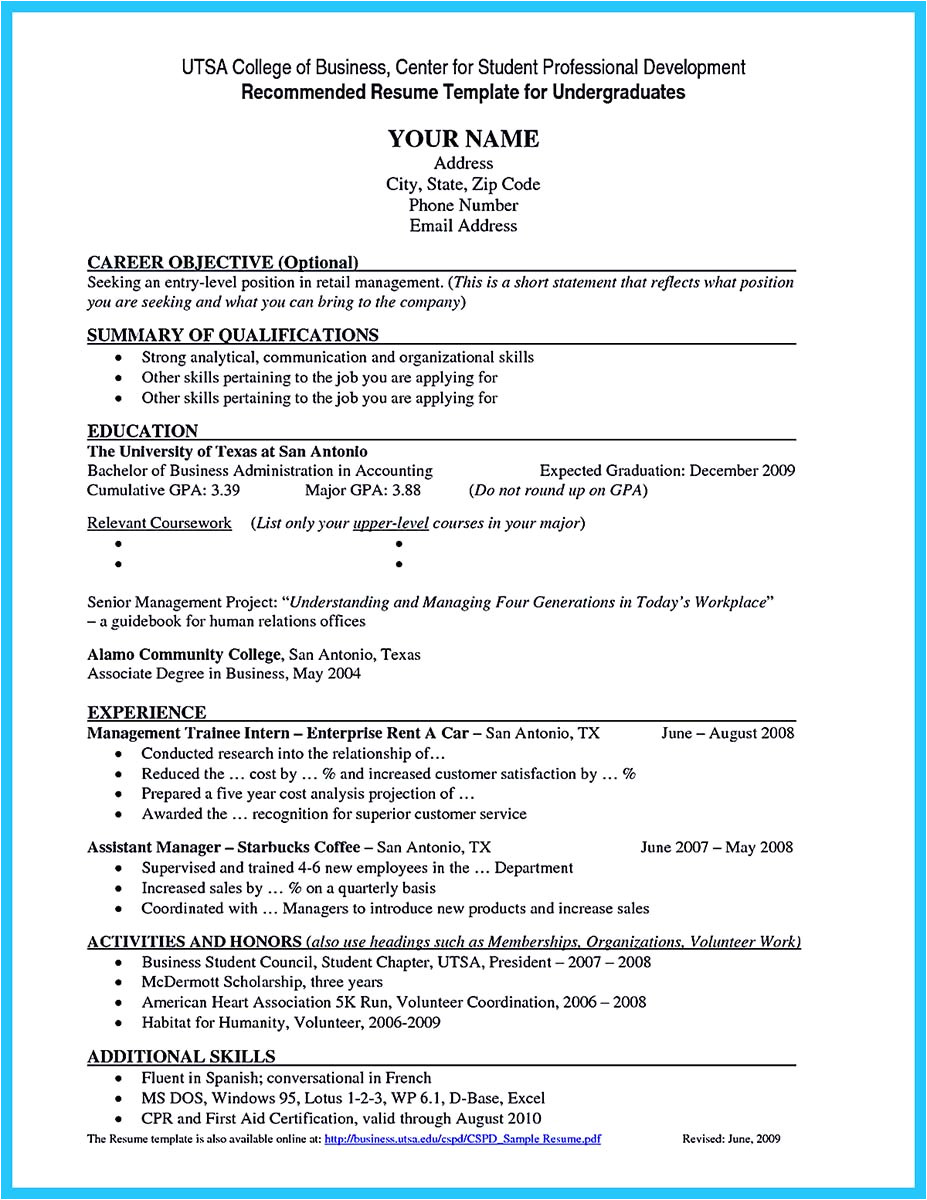 Current College Student Resume Best Current College Student Resume with No Experience