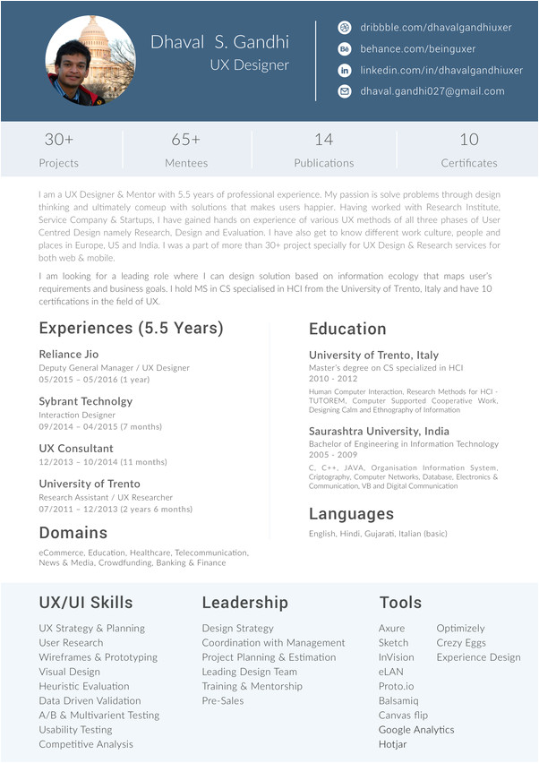what is the format for a graphic designer resume fresher in india