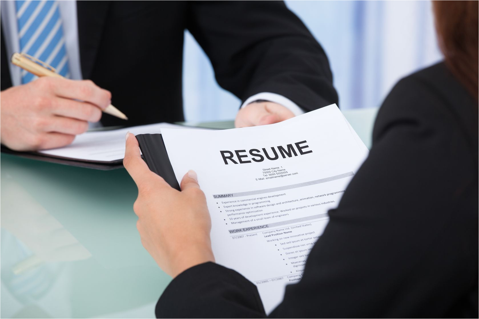 cvs resumes how to secure a law interview
