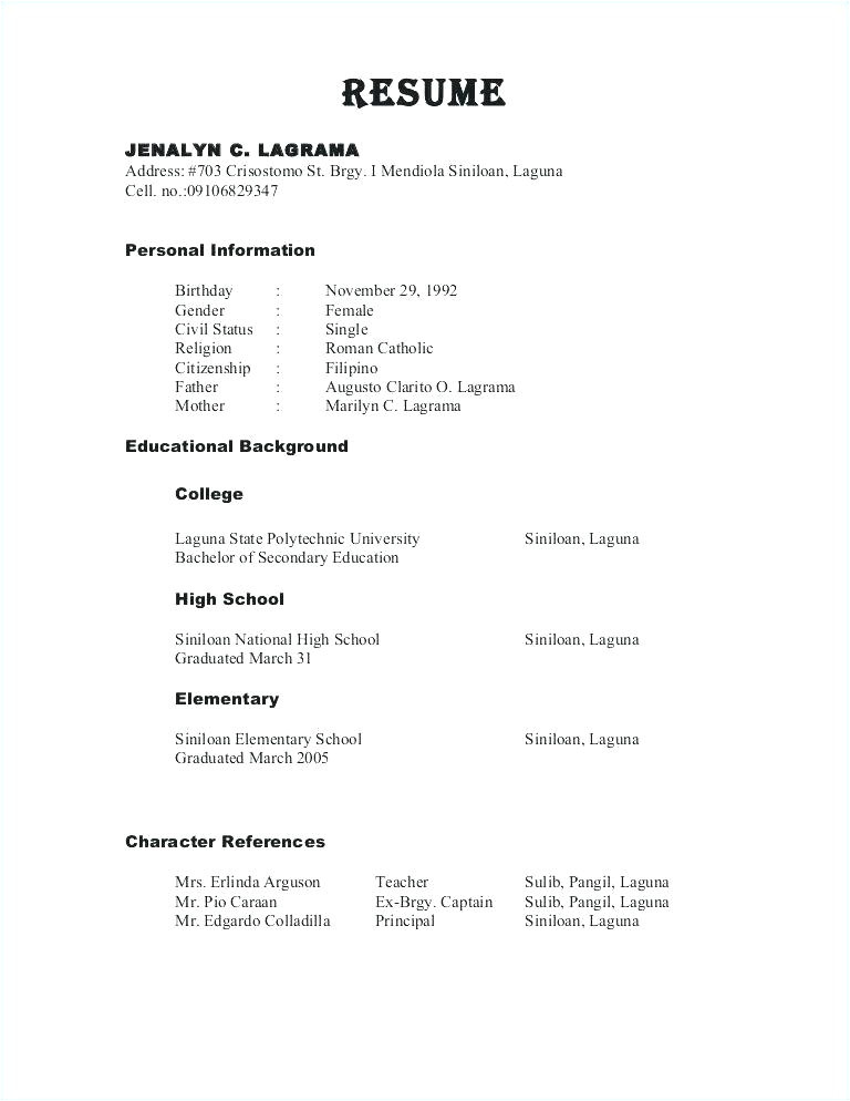 what are references for a resume