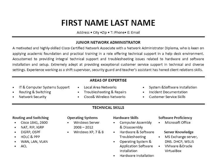 best network engineer resume templates samples