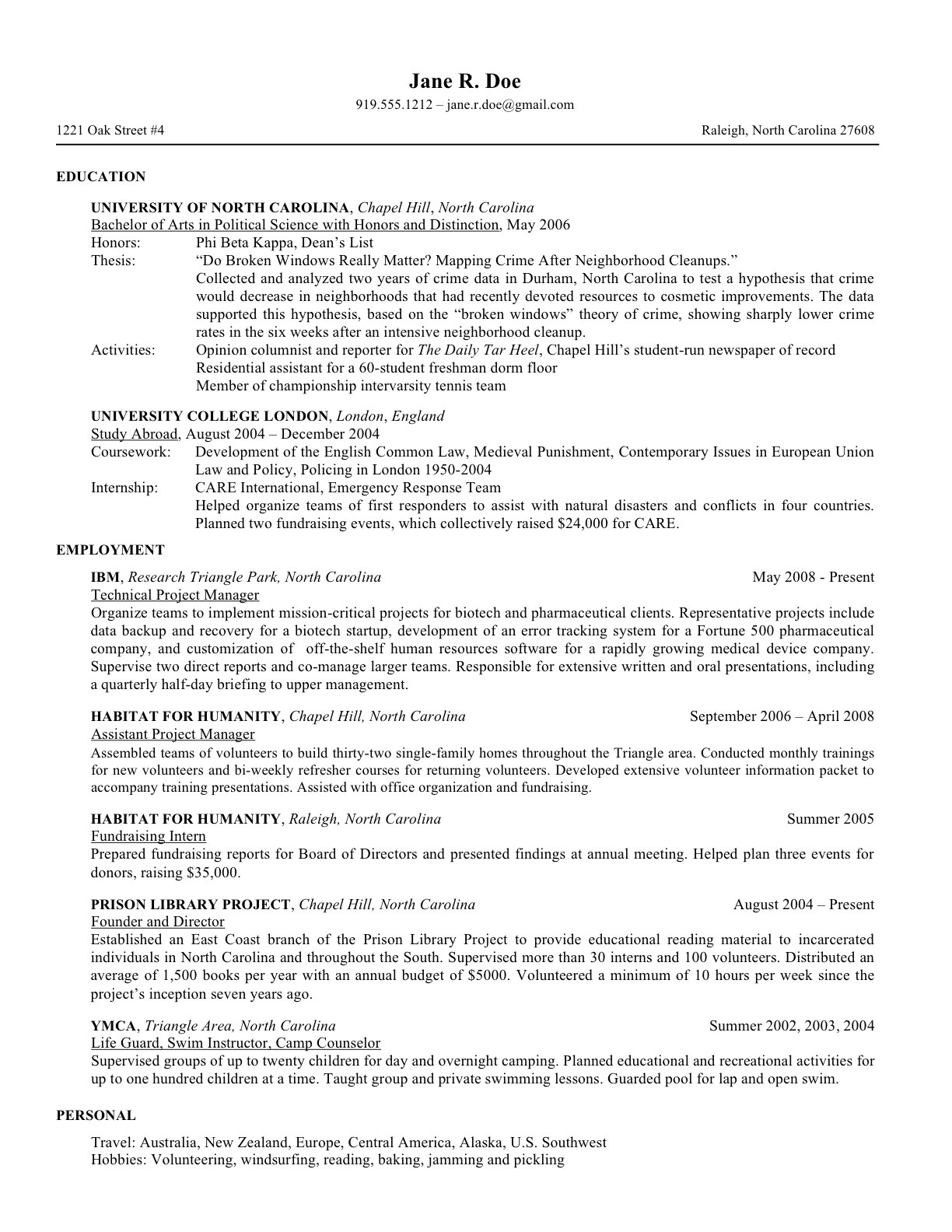 7 law school resume templates