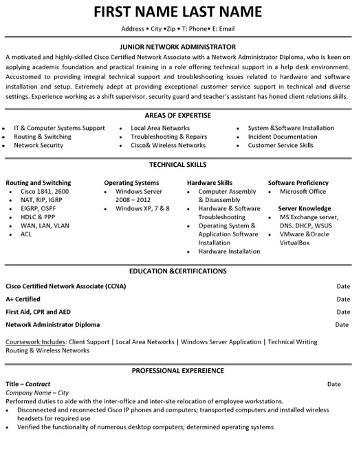 student resume samples